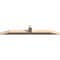 Ekena Millwork Portland Smooth Timber Gable Bracket, Douglas Fir, 96"W x 16"H x 5 1/2"D x 5 1/2"F, 4/12 Pitch GBW096X16X0606POR00SDF - alternate 2